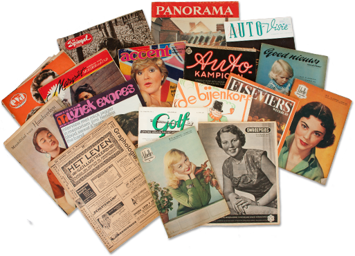 Verzameling Oude Historische Tijdschriften